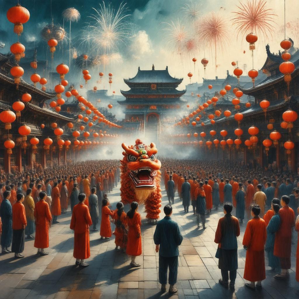 New Year's festival